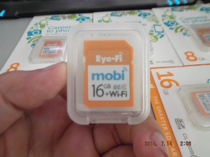 Bán vài cái thẻ nhớ Eye-Fi Pro X2 16GB + Mobile 8GB - 2