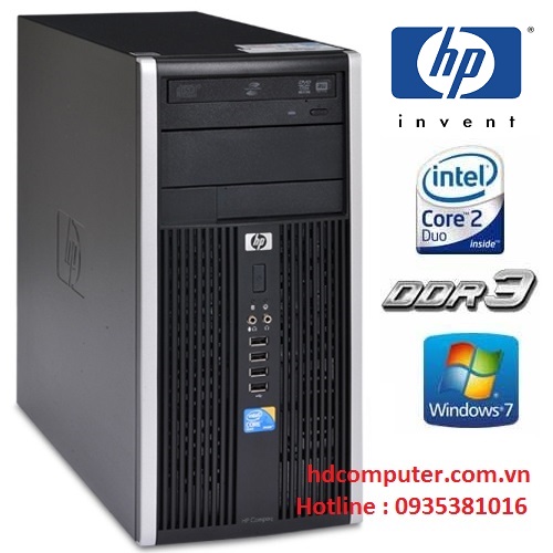 Máy bộ HP 6000 Pro case lớn Core 2  E8400 ram 2g hdd 160g zin 100% mới tinh