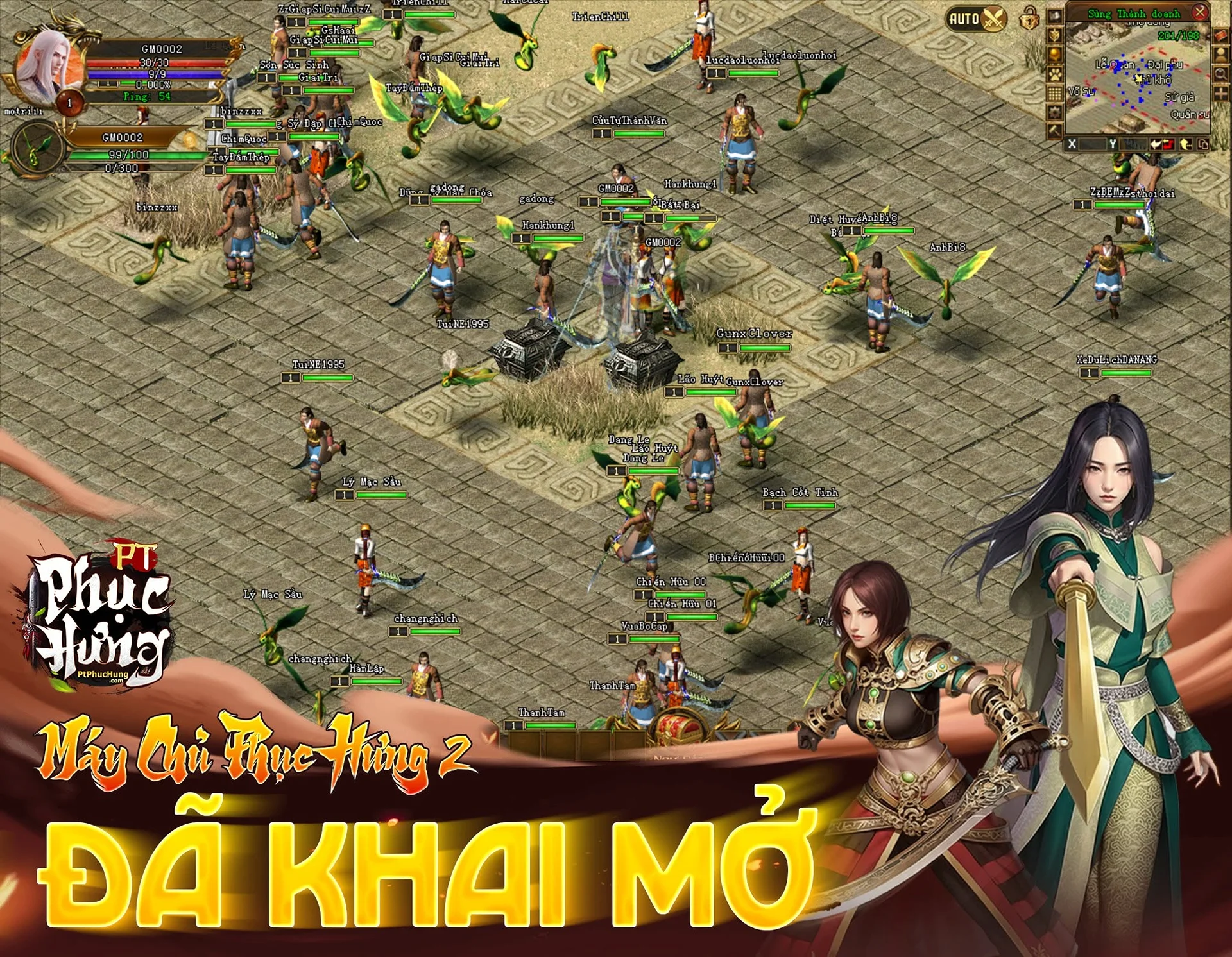 🔴 Phong Thần 2008 Miễn Phí Thẻ Kim Dật Vĩnh Viễn - Khai Mở máy chủ Phục Hưng 02